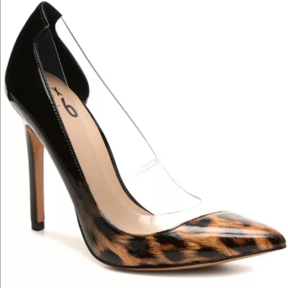 💛Cheetah🖤heels😊 6.5 ombre stiletto. Sold out leopard